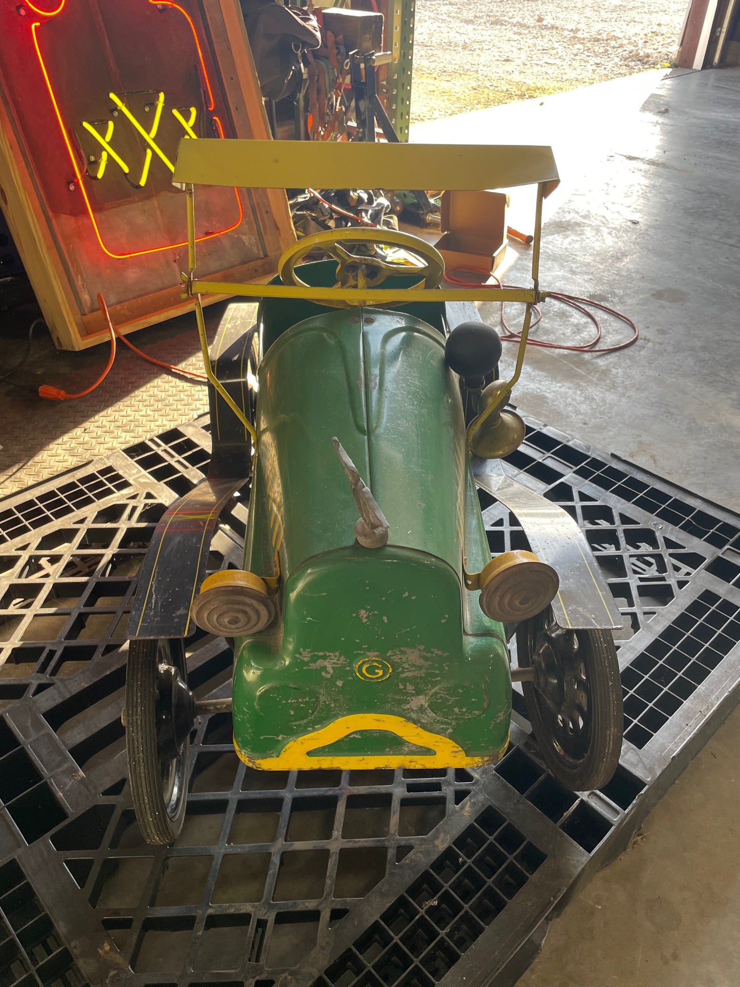 Garton Tin Lizzie Pedal Car - Original
