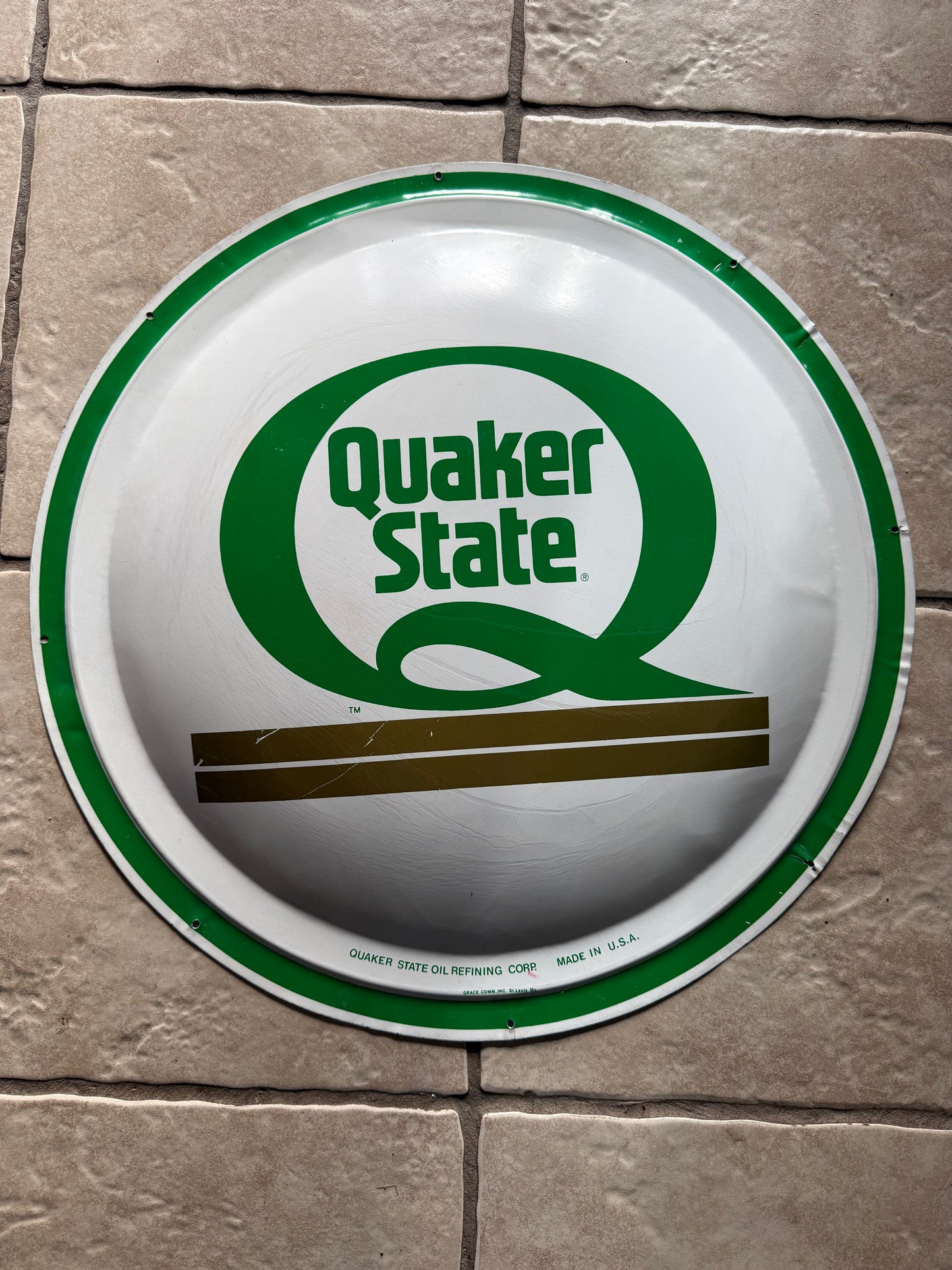 Quaker State Bubble - White