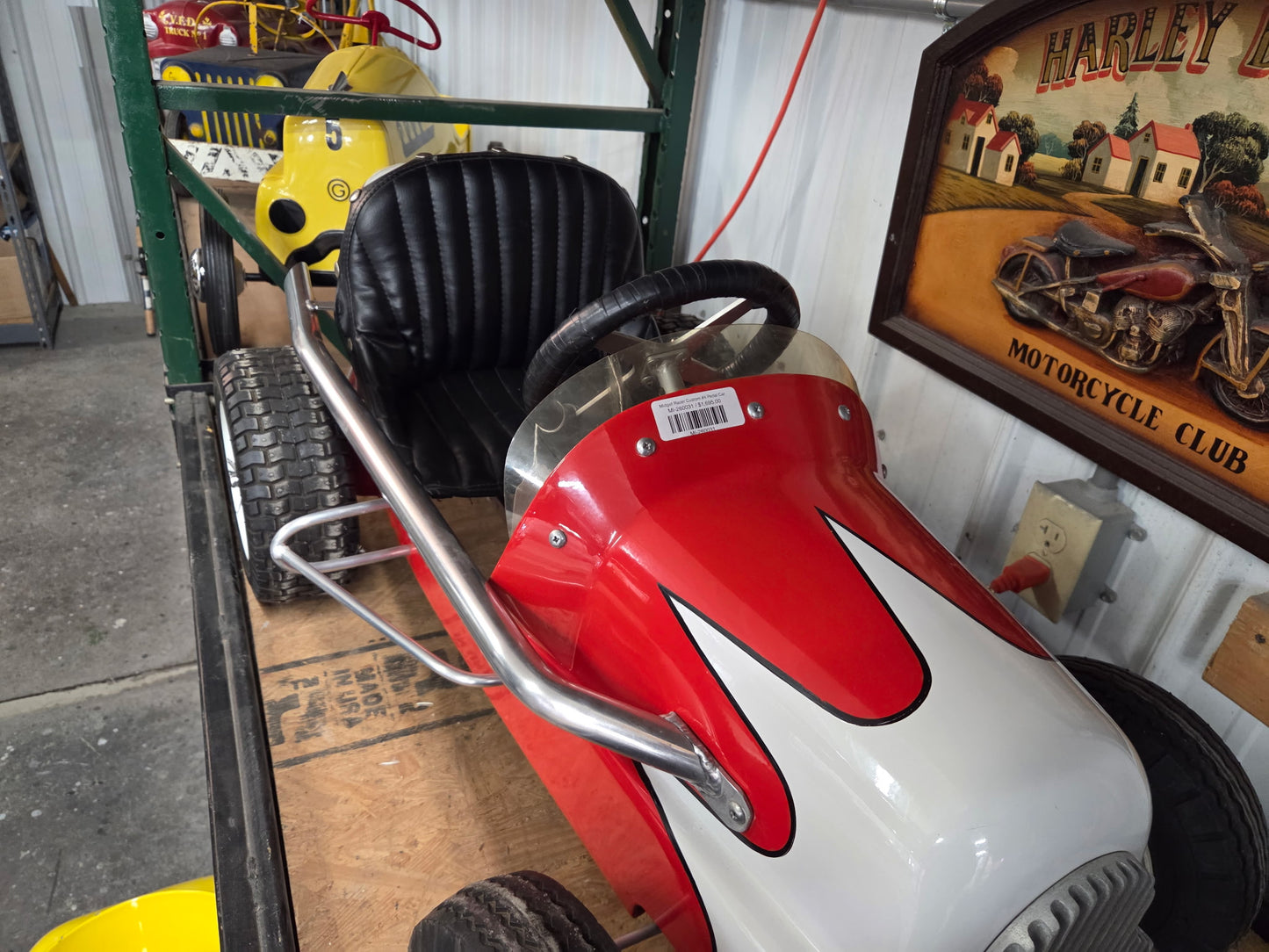 Midget Racer Custom #4 Pedal Car