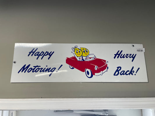 Esso "Happy Motoring" Advertising Sign