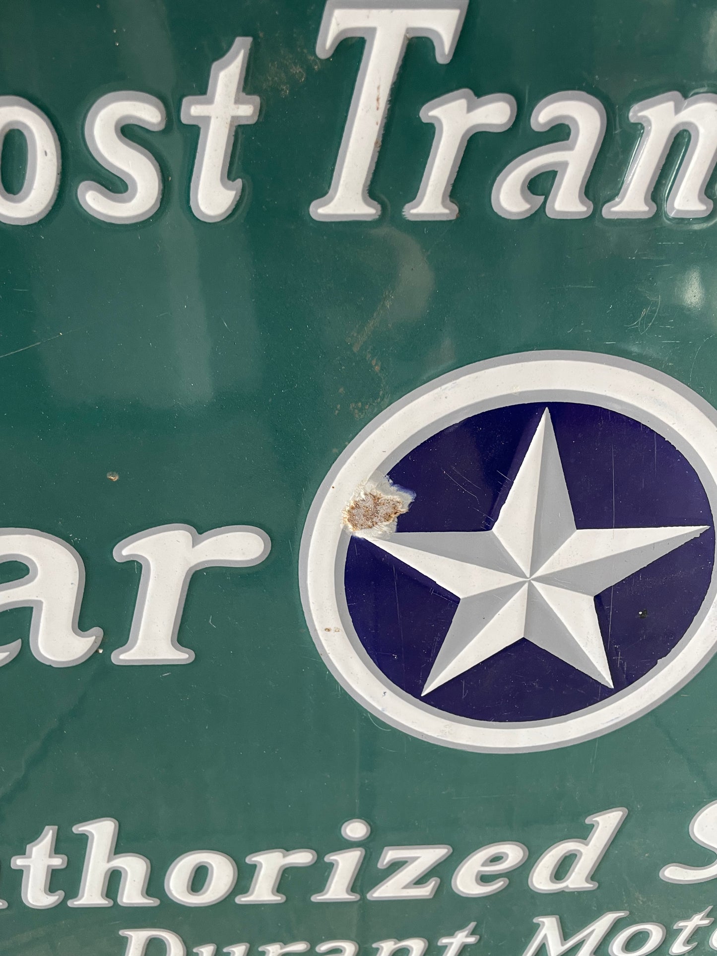 Star Cars Authorized Service Sign