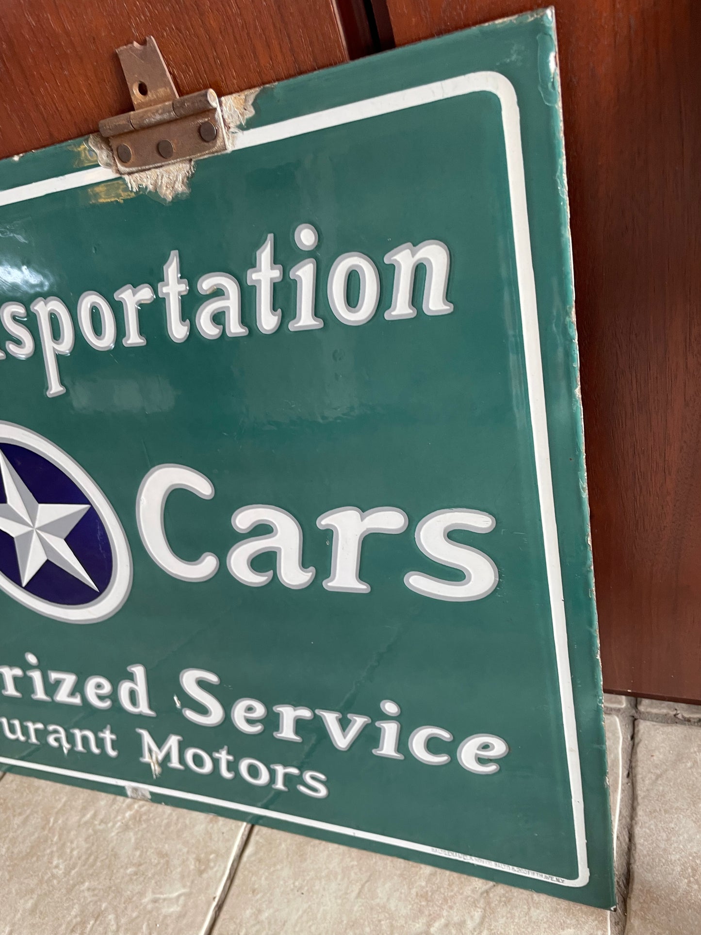Star Cars Authorized Service Sign