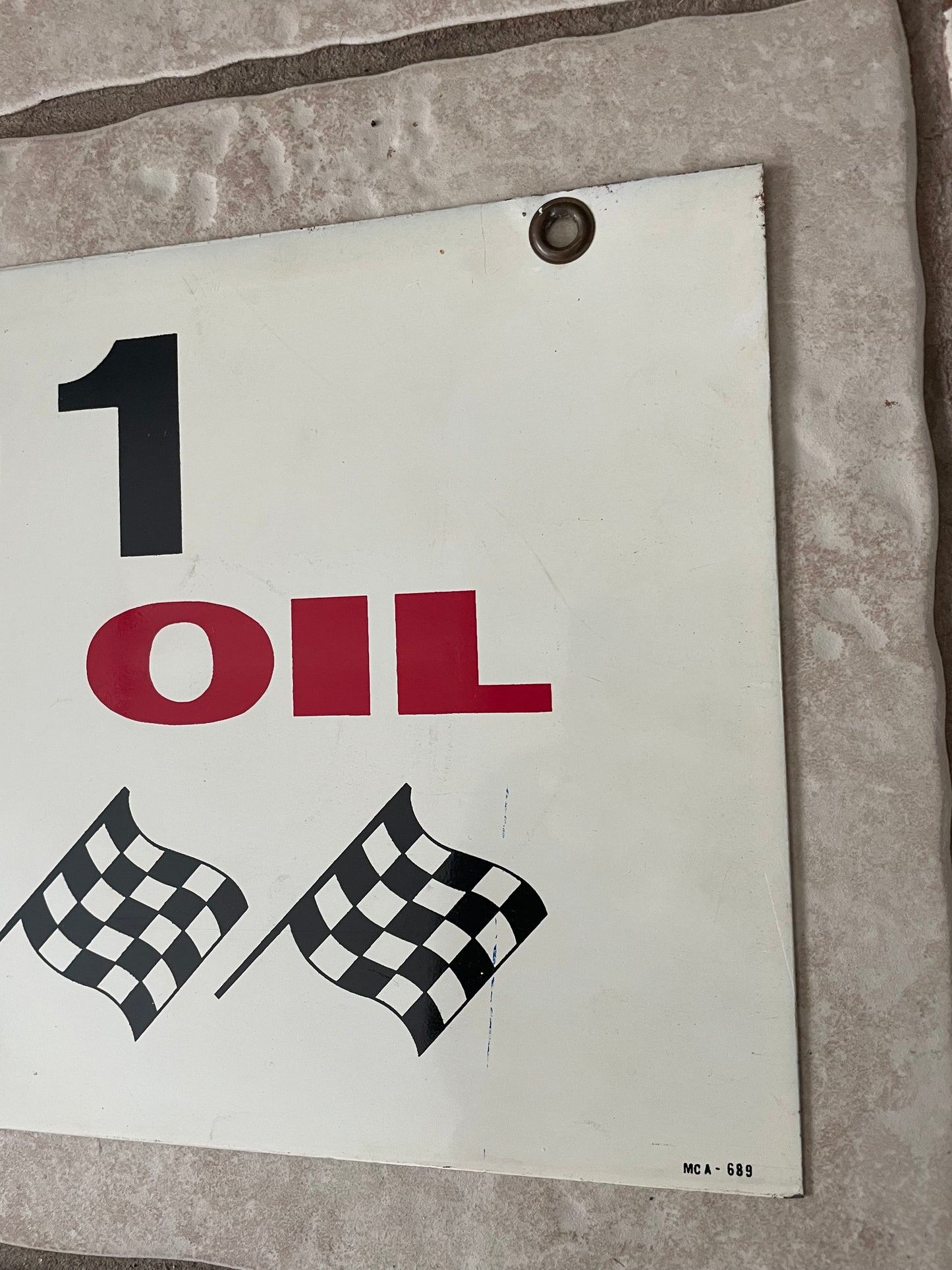 Kendall Motor Oils GT-1 Racing Oil Sign