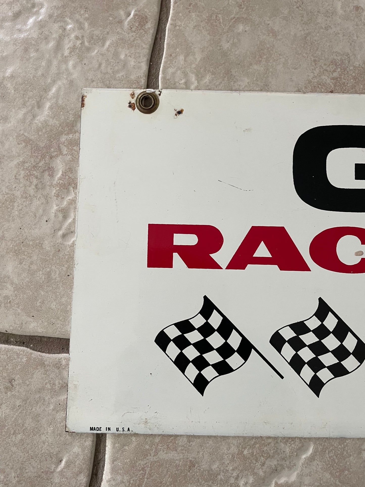 Kendall Motor Oils GT-1 Racing Oil Sign