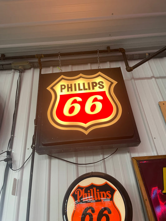 Phillips 66 Lighted Sign