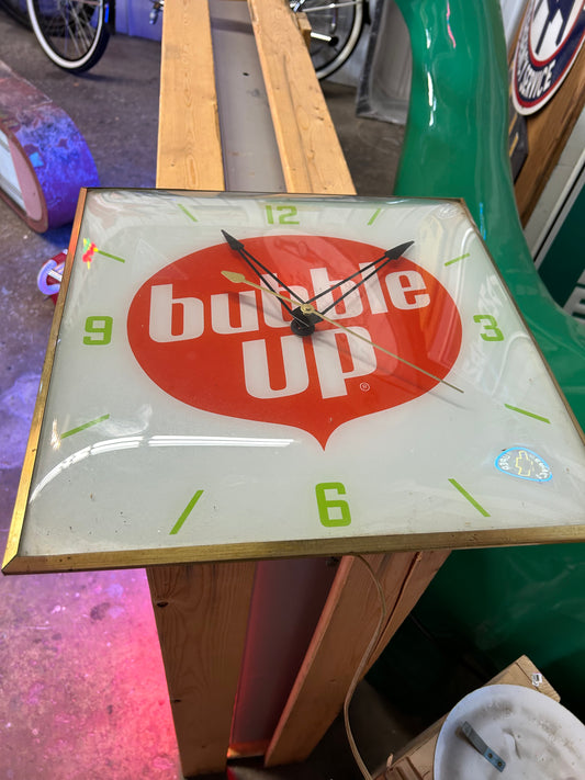 Bubble Up Single Sided Light Up Clock