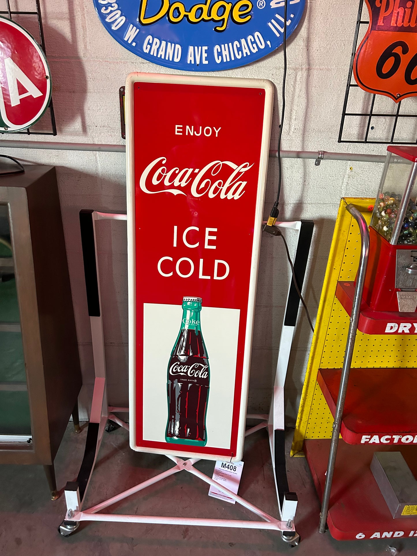 Coca-Cola Single Sided Tin Sign