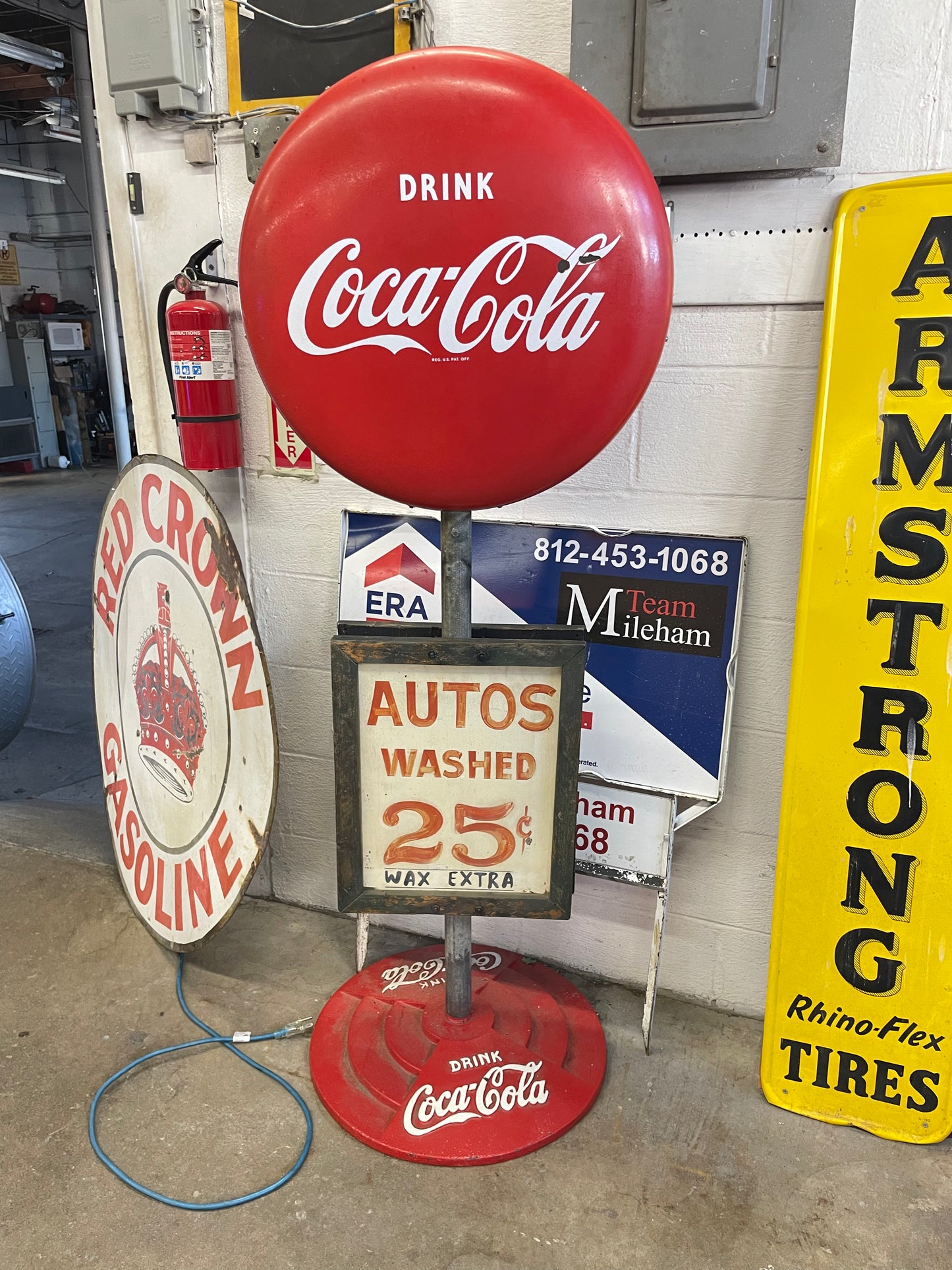 Coca-Cola Button DSP Lollipop 1940's