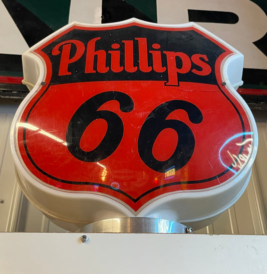 Phillips 66 Cutout Globe