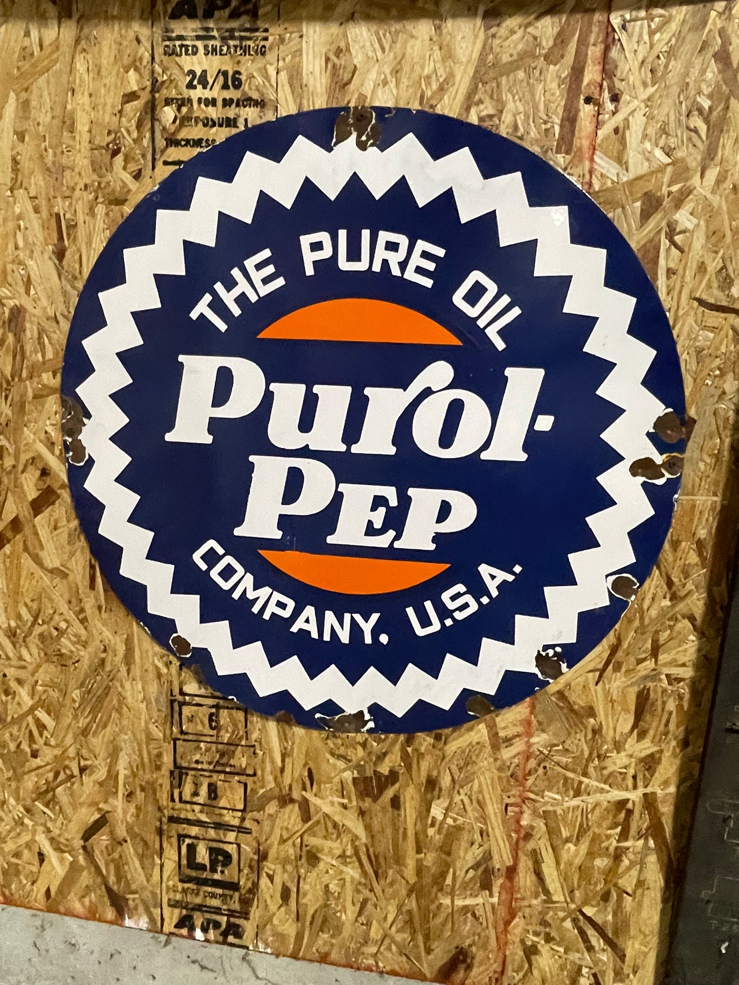 Purol-Pep Sign