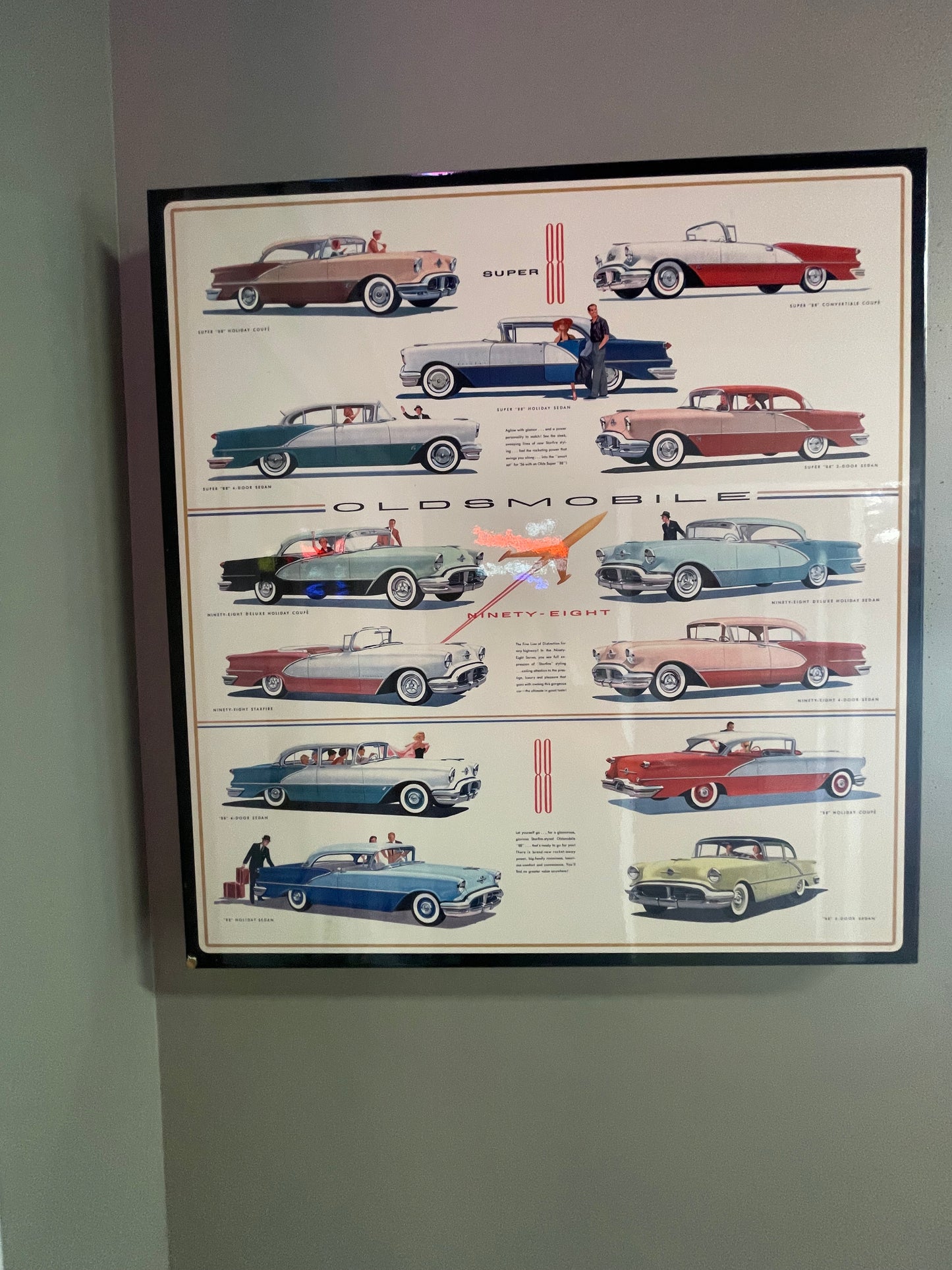 Oldsmobile Framed Poster