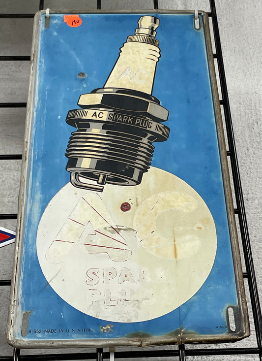 Champion AC Spark Plugs Sign - Original