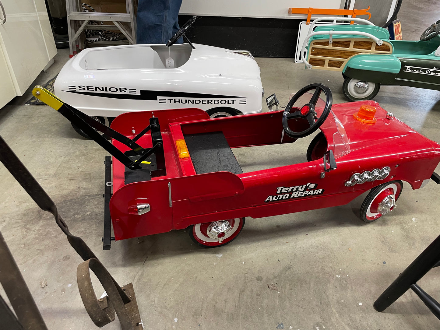 AMF Terry's Auto Repair Pedal Tow Truck Custom