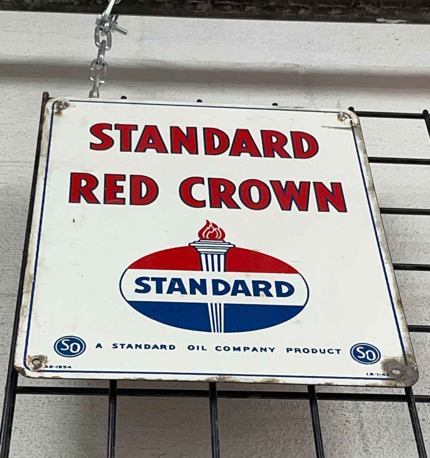 Standard Red Crown Pump Plate