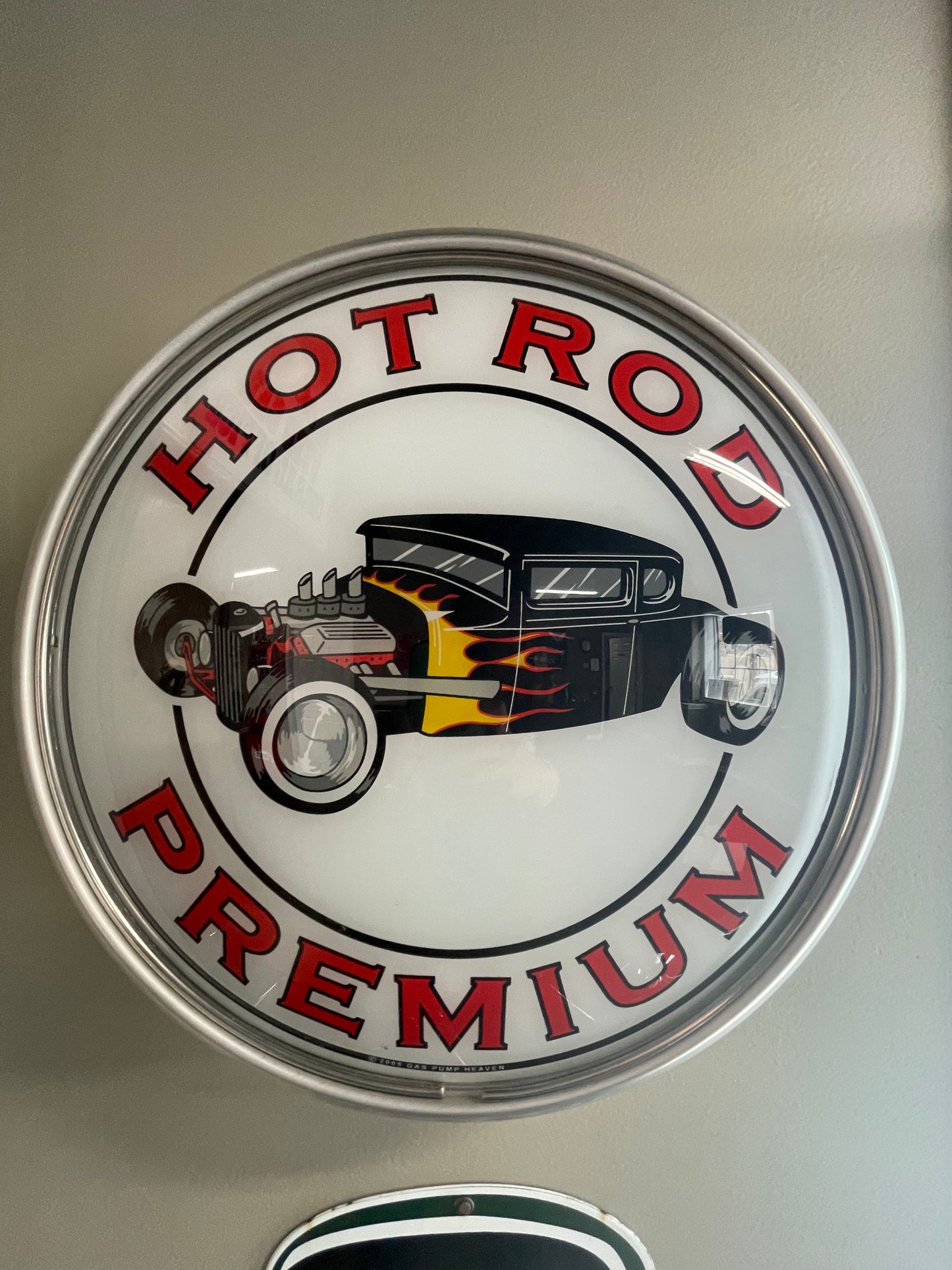 Hot Rod Glass Wall Art