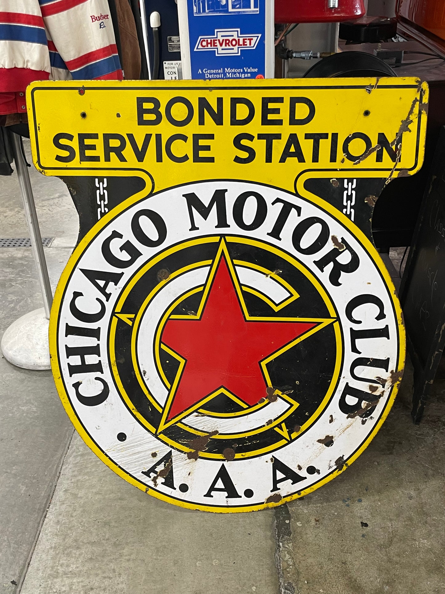 Chicago Motor Club AAA Sign #1