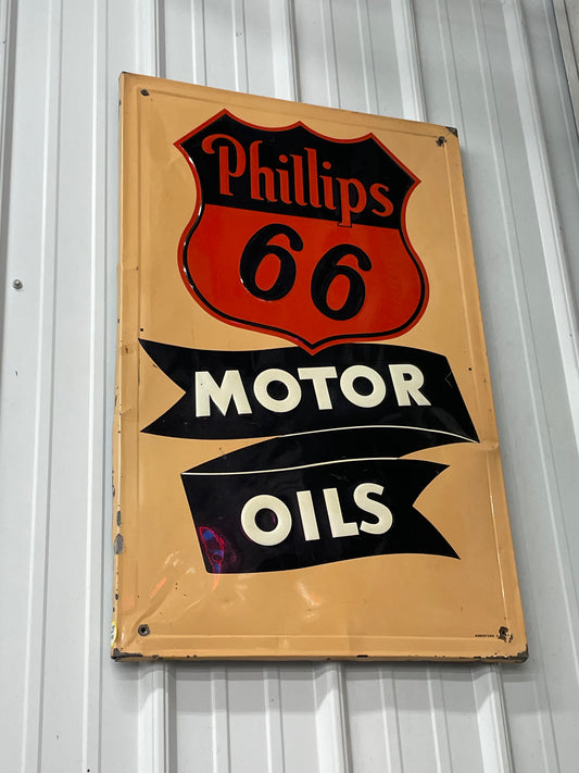 Phillips 66 Motor Oils Sign