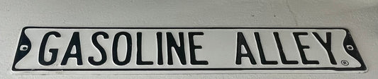 Gasoline Alley Street Sign Replica