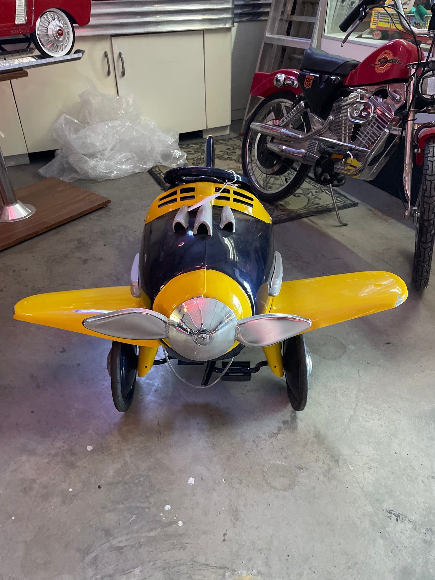 Steelcraft Pedal Airplane - Restored