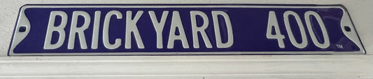 Brickyard 400 Street Sign Replica
