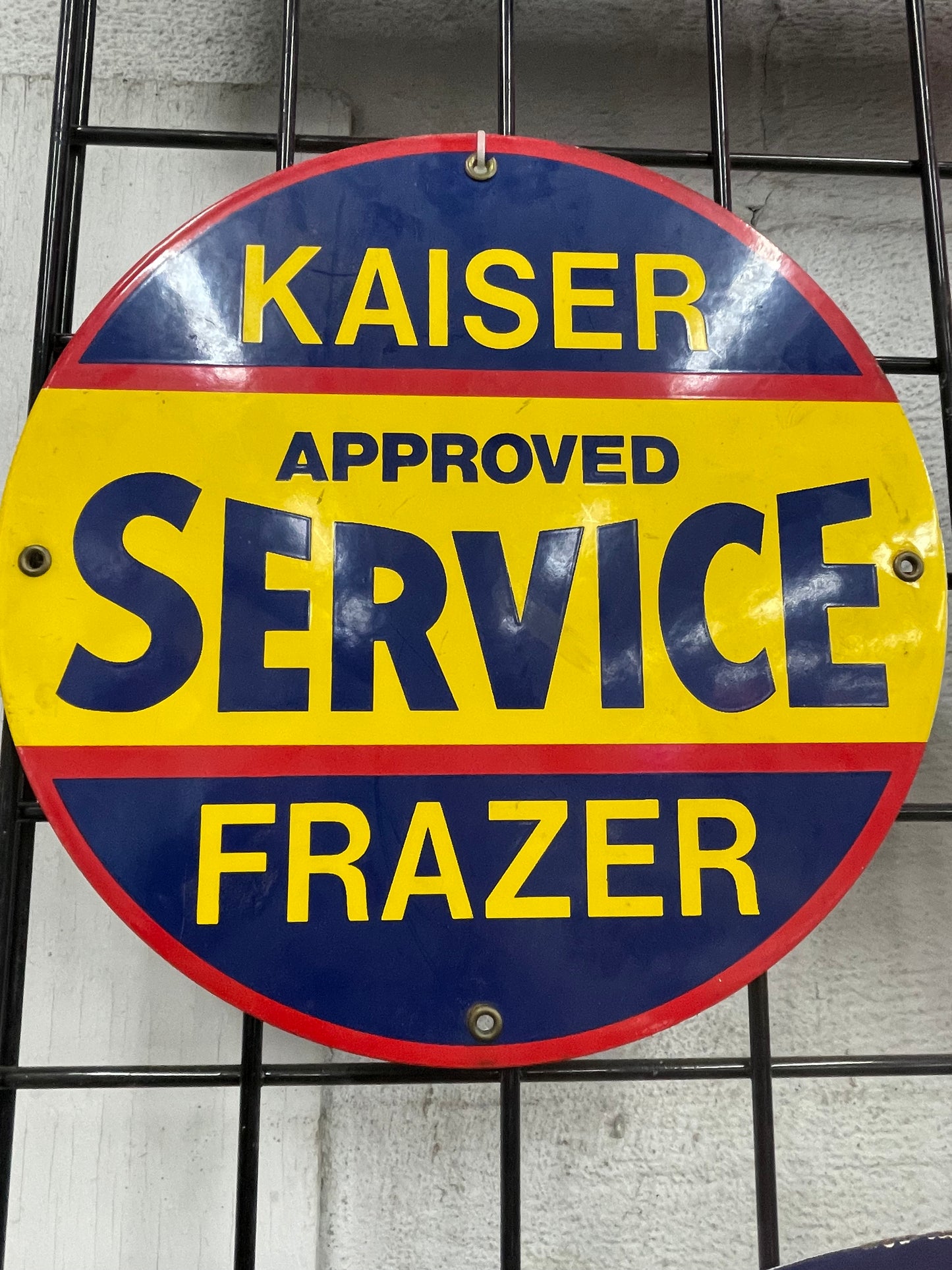 Kaiser Frazer Approved Service Pump Plate