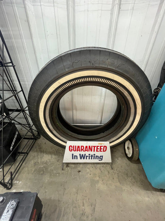 Guaranteed in Writing Tire Stand