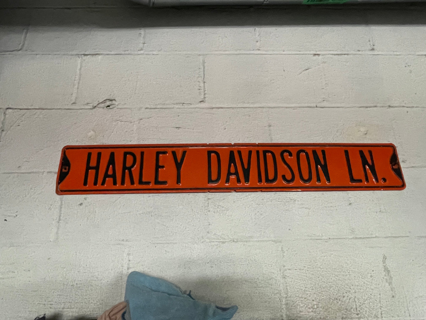 Harley Davidson Lane Street Sign Replica