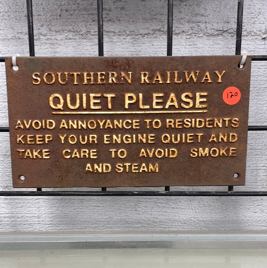 Southern Railway Cast Iron Sign