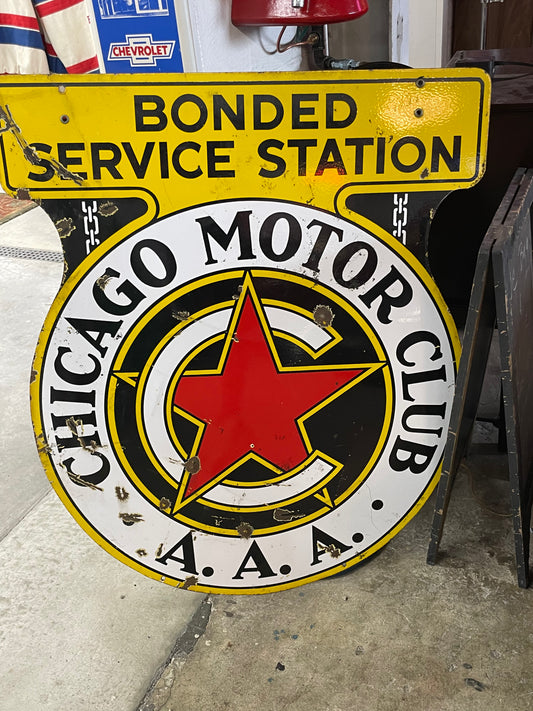 Chicago Motor Club AAA Sign #1