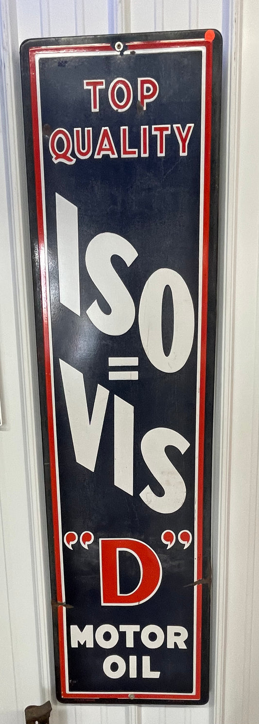Top Quality ISO=VIS "D" Motor Oil Vertical Sign