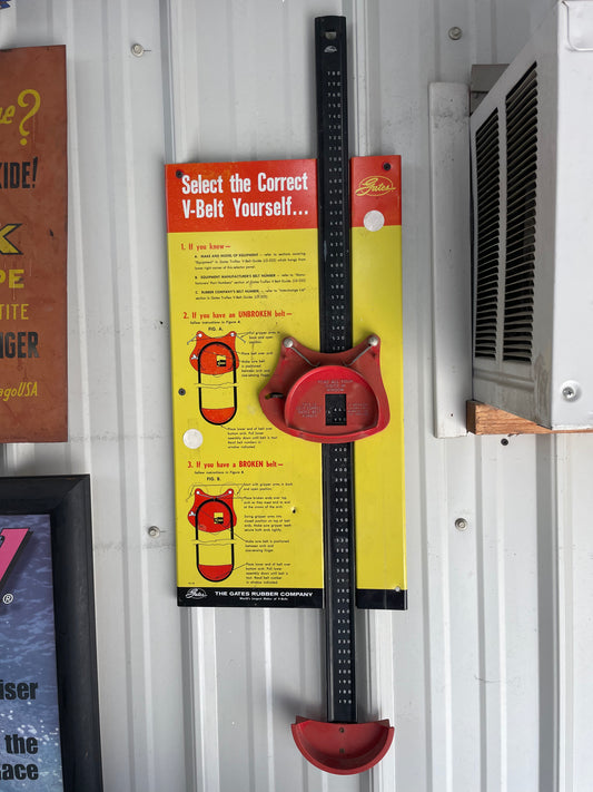 Select the Correct V-Belt Display