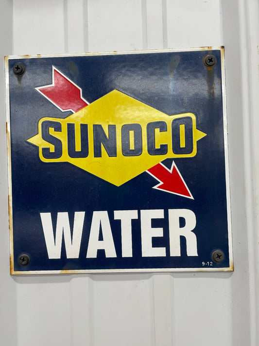 Sunoco Water Sign
