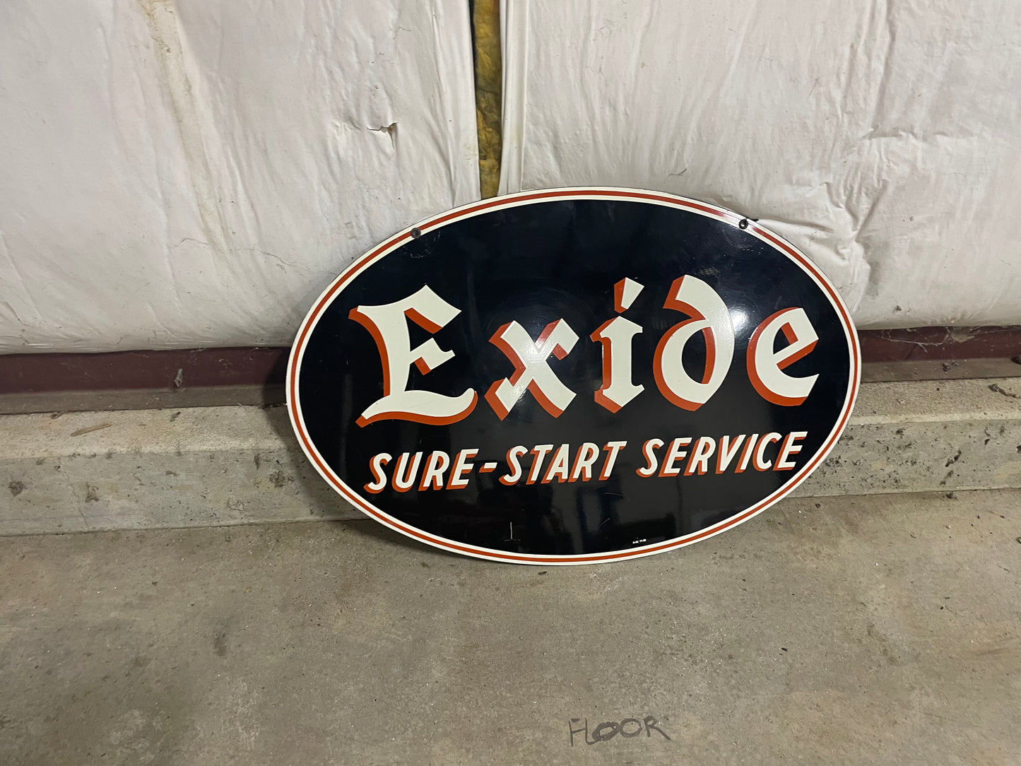 Exide Sure-Start Service DST Sign