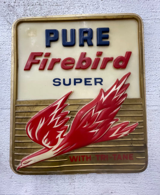 PURE Firebird Super PLastic Sign