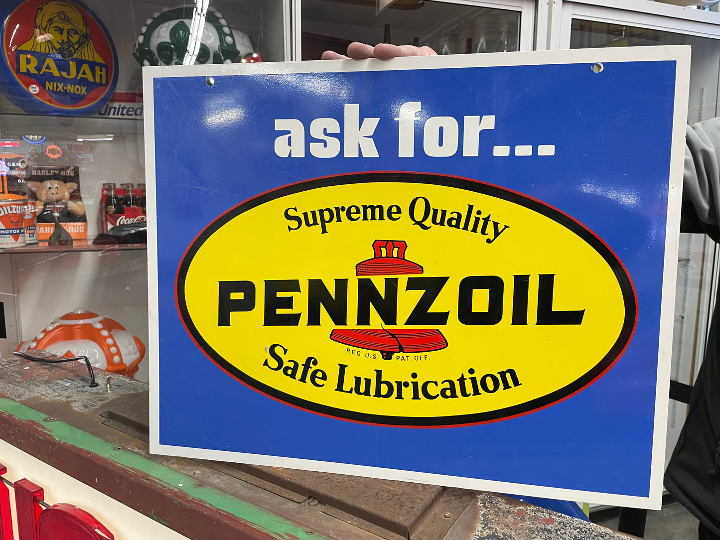 ask for ... Pennzoil DS Sign