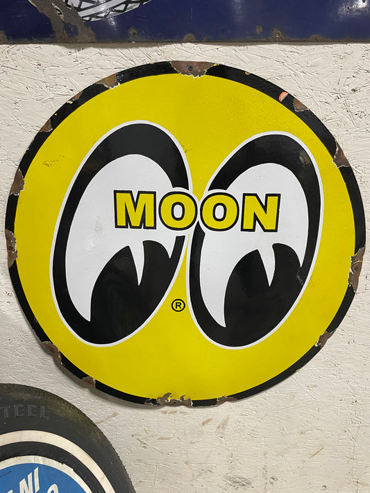 Moon 30" Round SSP Sign