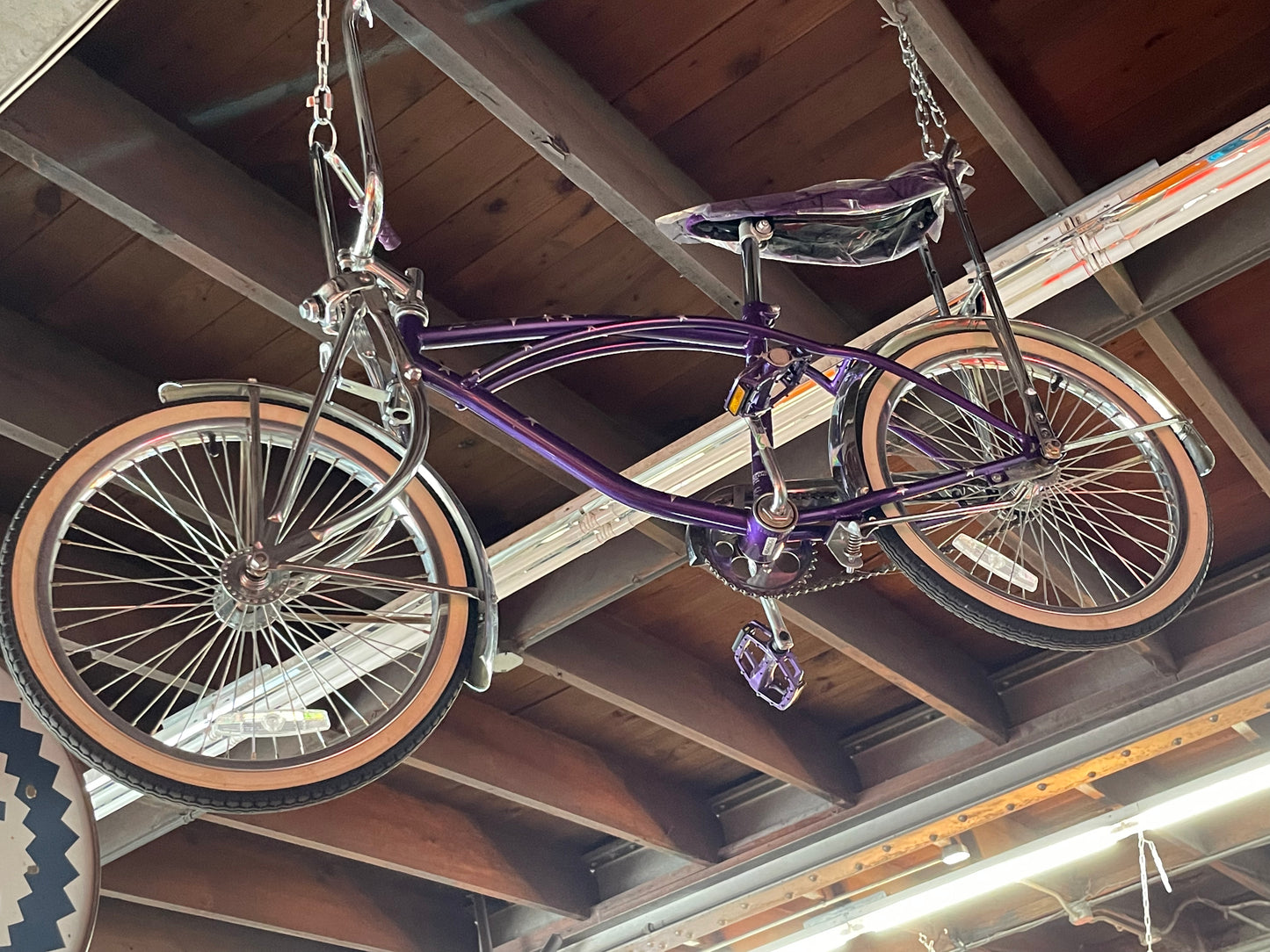 Custom Bike Purple