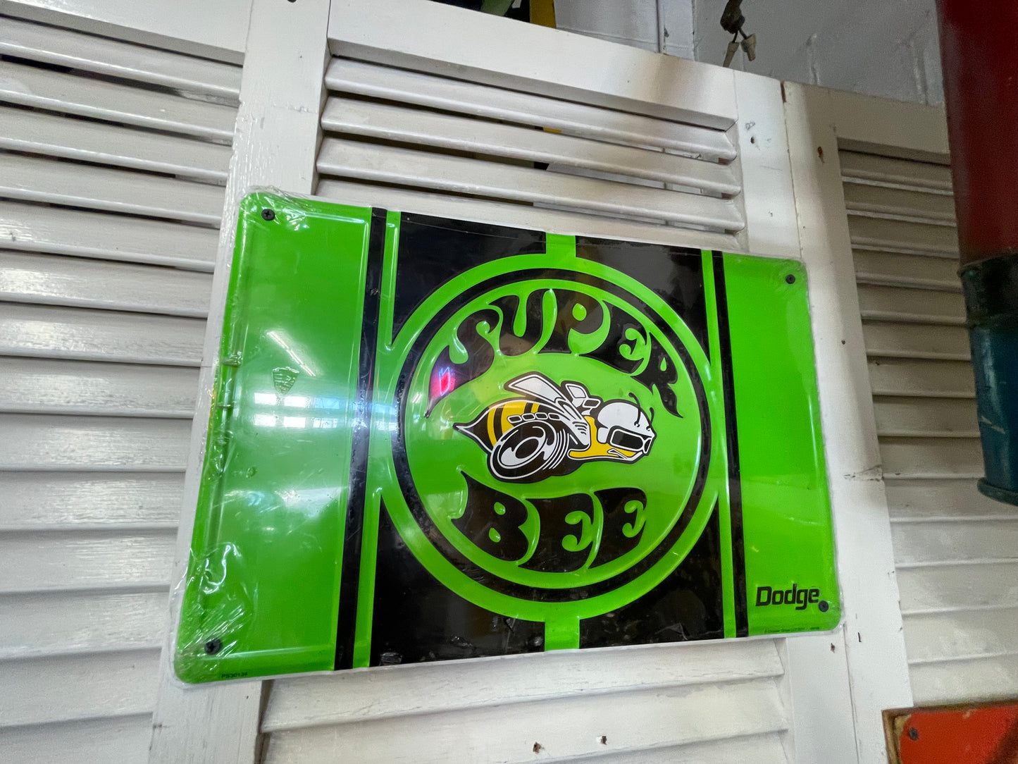 Dodge Super Bee Sign - Green